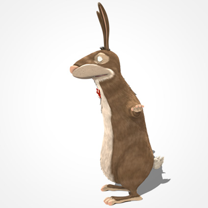 Partyhase body/toon shader/side